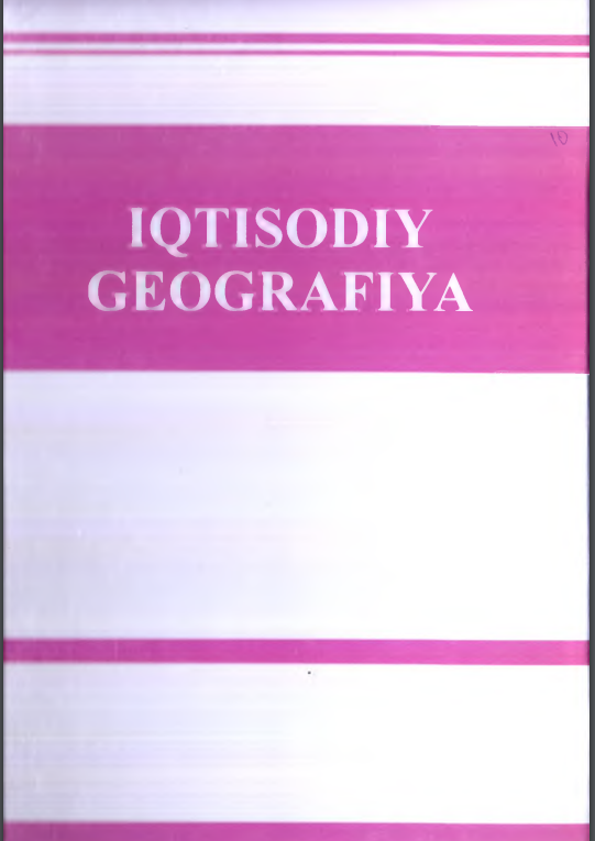 IQTISODIY GEOGRAFIYA