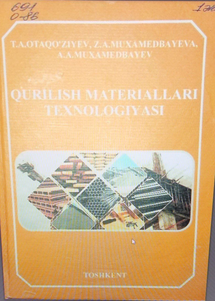 Qurilish materiallari texnologiyasi