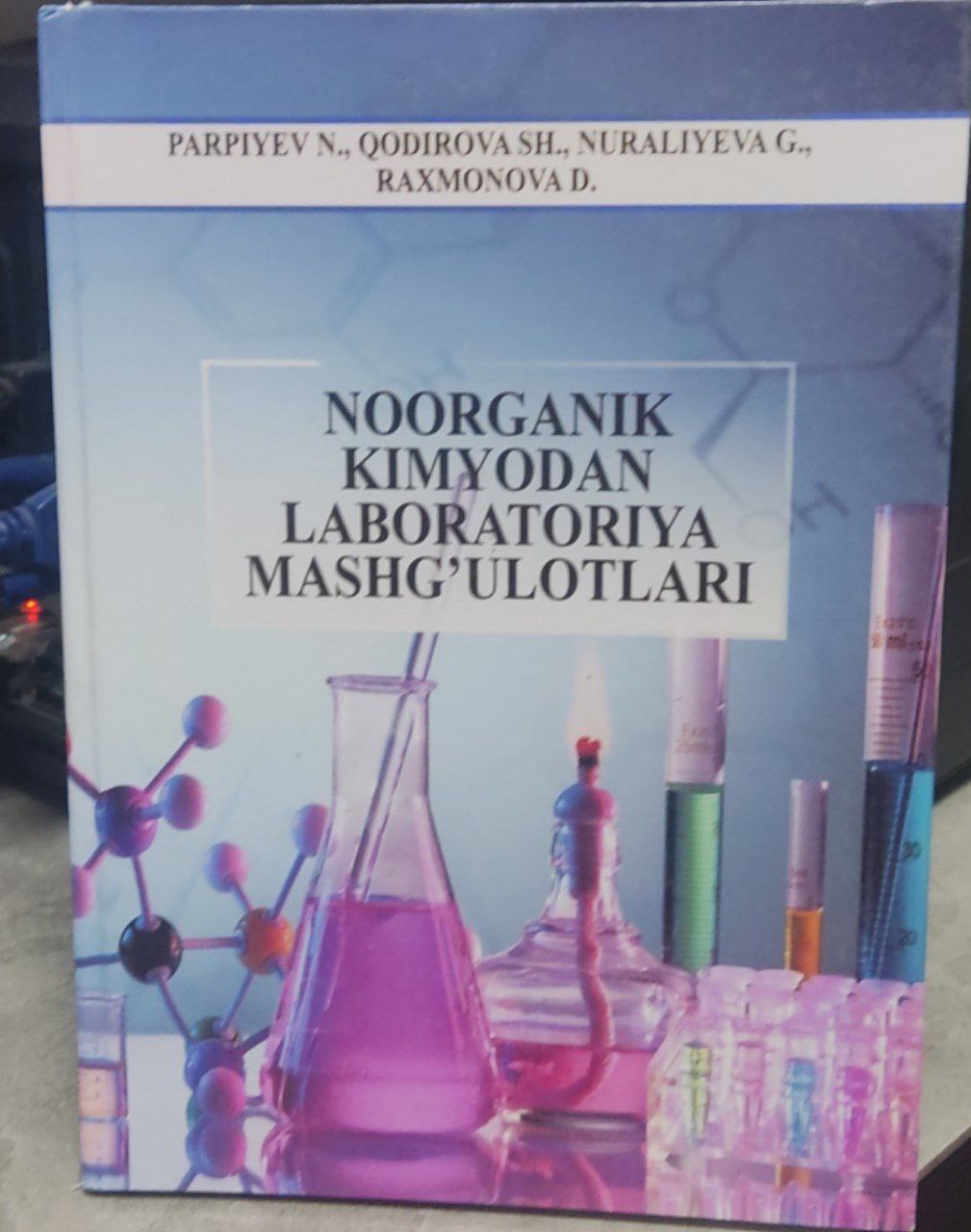Noorganik kimyodan laboratoriya mashg'ulotlari