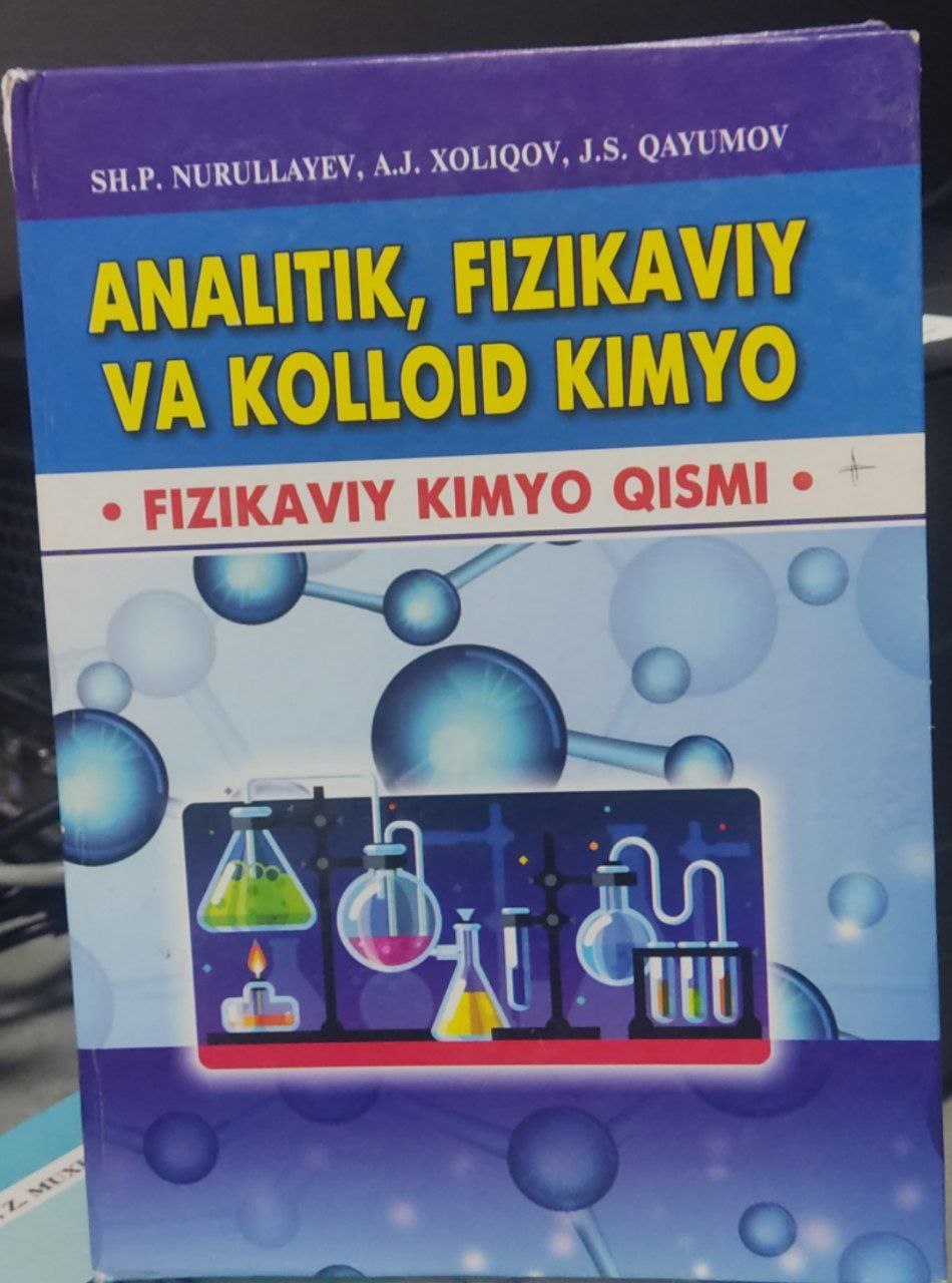 Analitik fizikaviy va kolloid kimyo