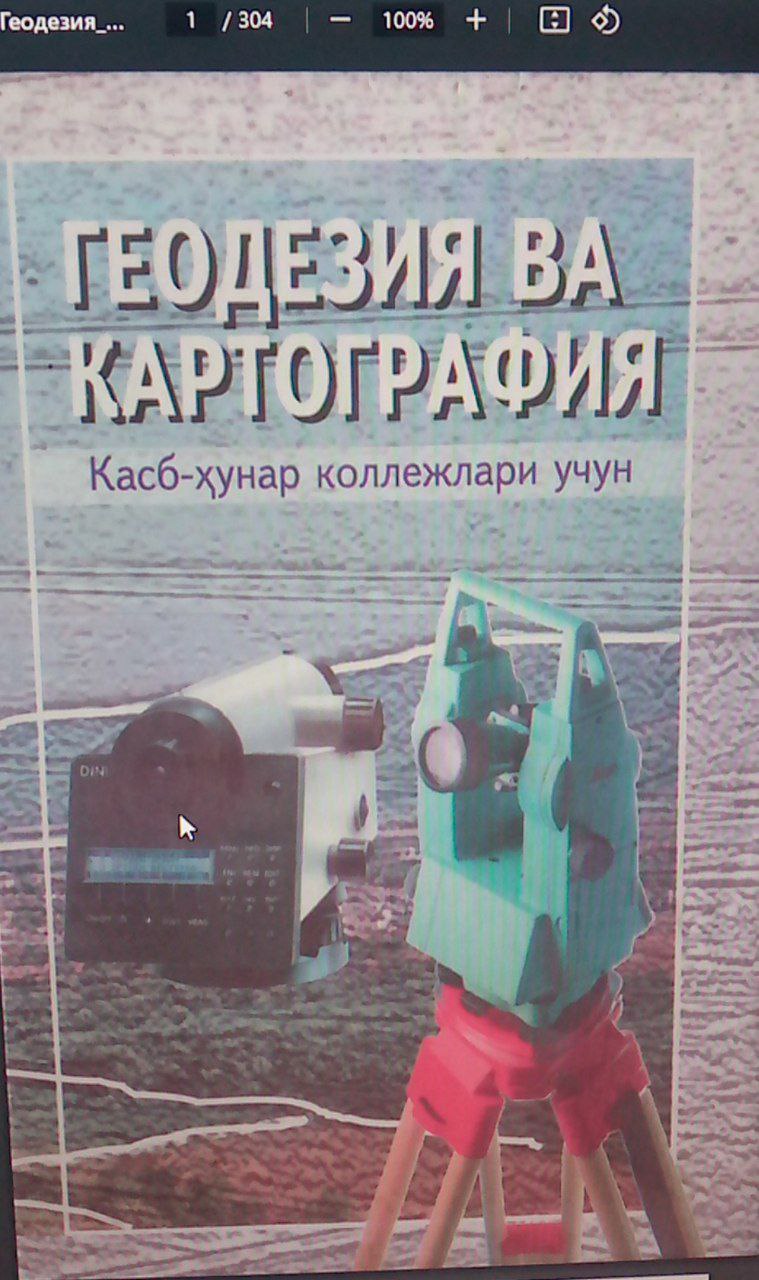 Geodeziya va kartografiya