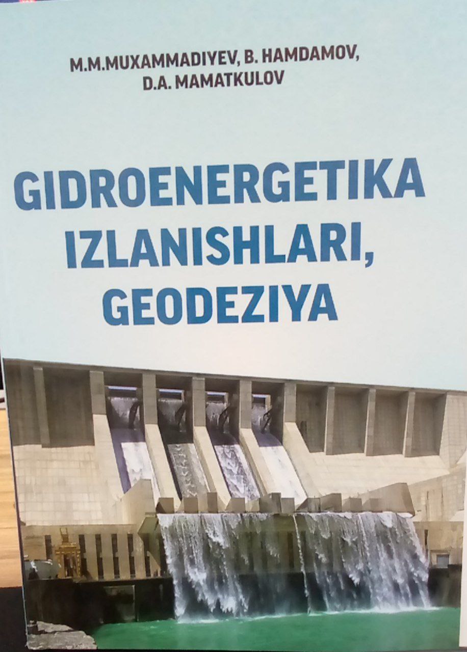 Gidroenergetika izlanishhlari,geodeziya