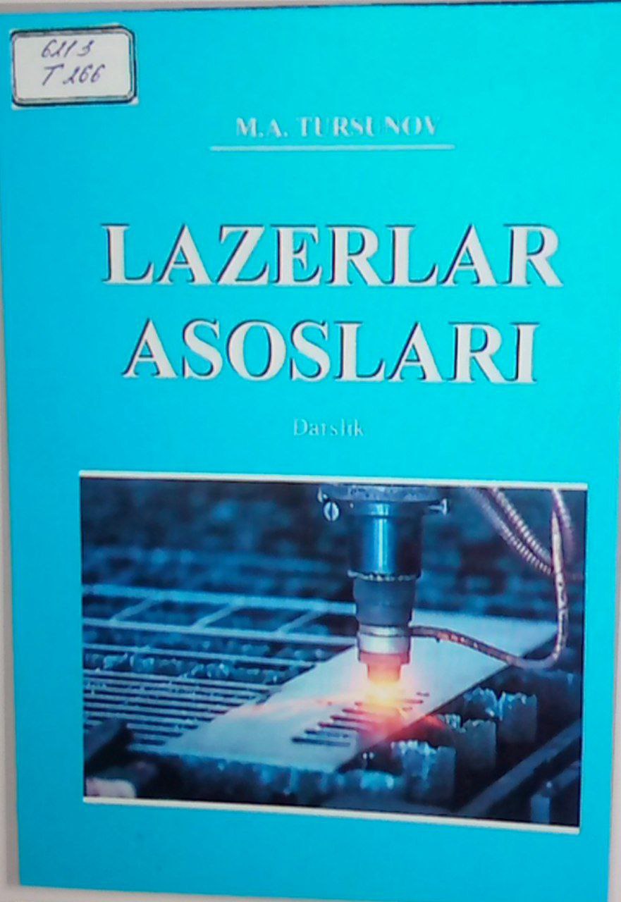 Lazerlar asoslari