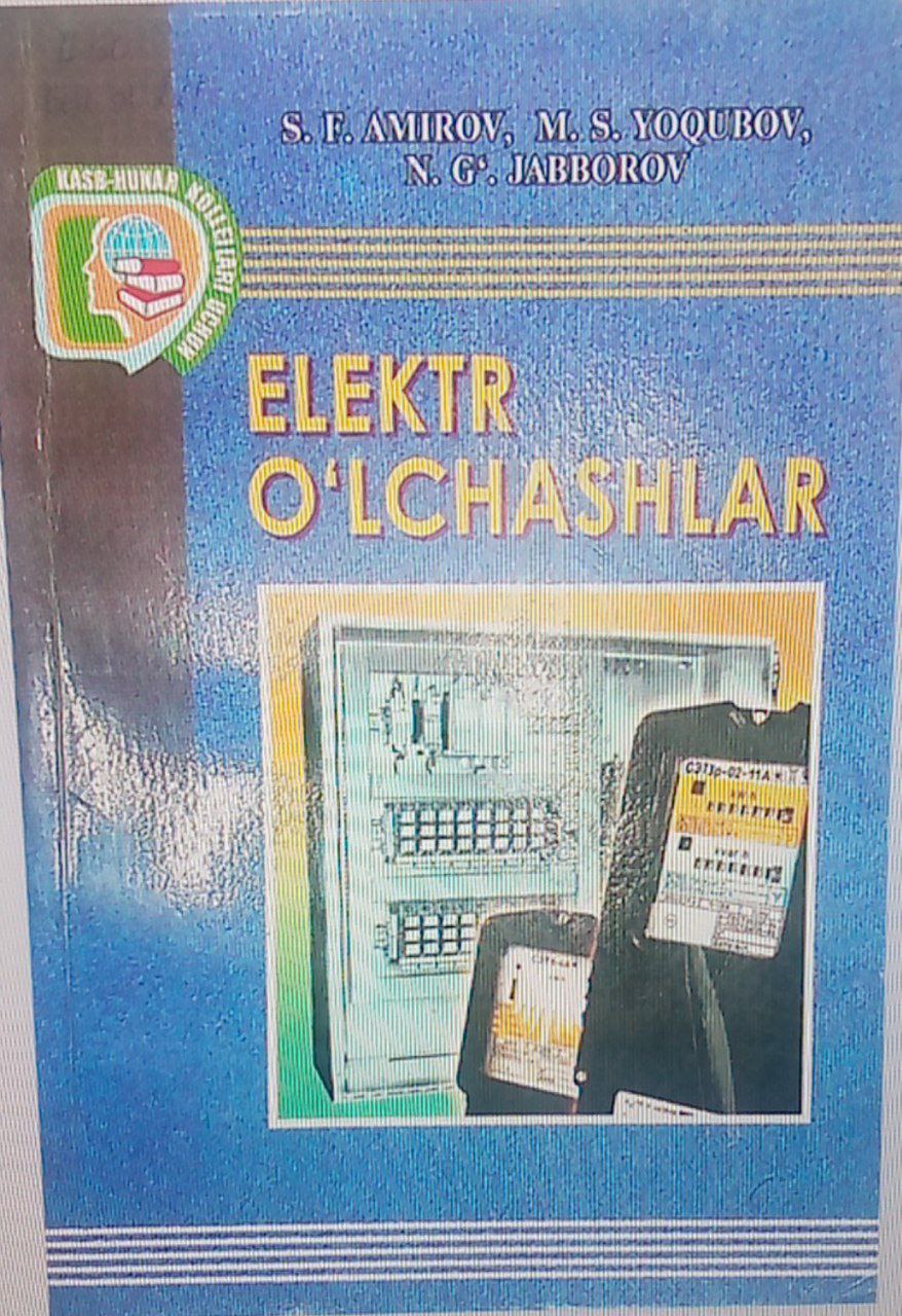 Elertr o'lchagichlar