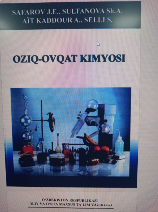 Oziq ovqat kimyosi