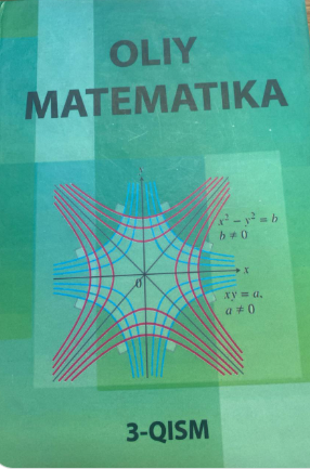 Oliy matematika 3 qism