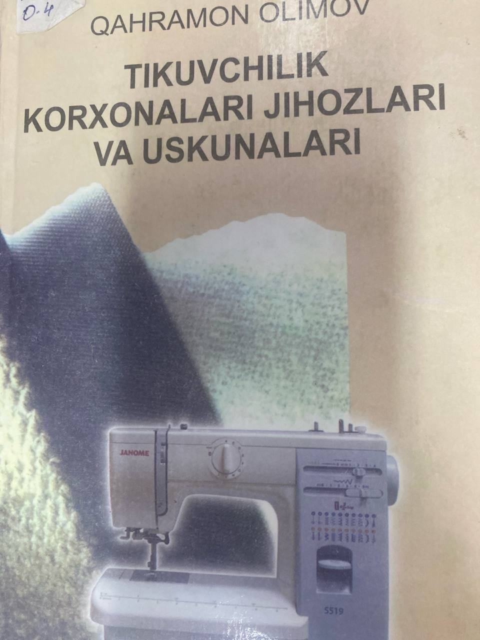 Tikuvchilik korxonalari jihozlari va uskunalari